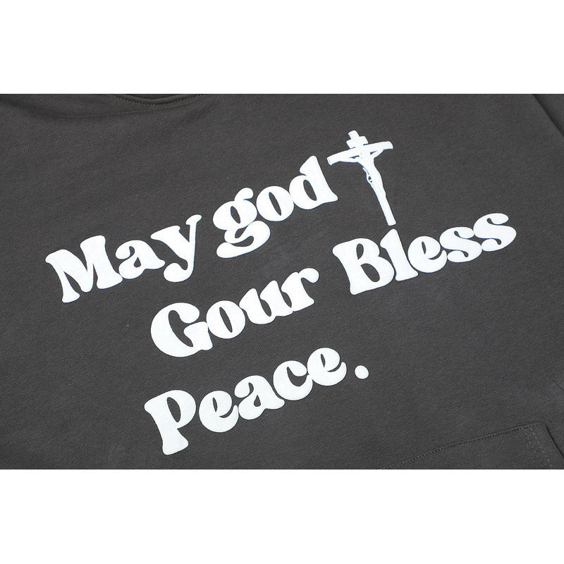 Man Fall Outfits Letter Print Oversize Loose Men's and Women's Hoodie Tide