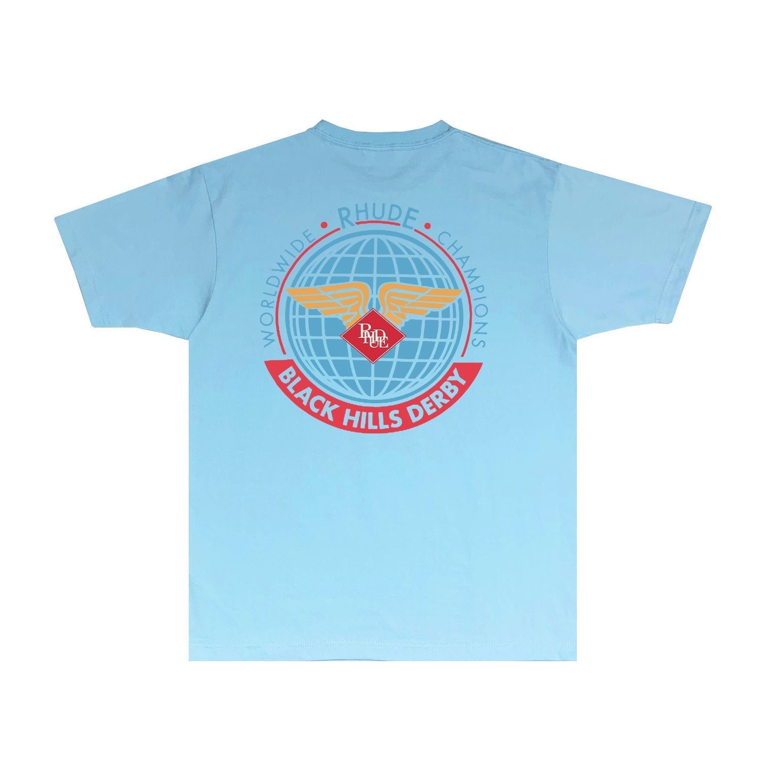 Rhude T Shirts Printed Trendy Pure Cotton