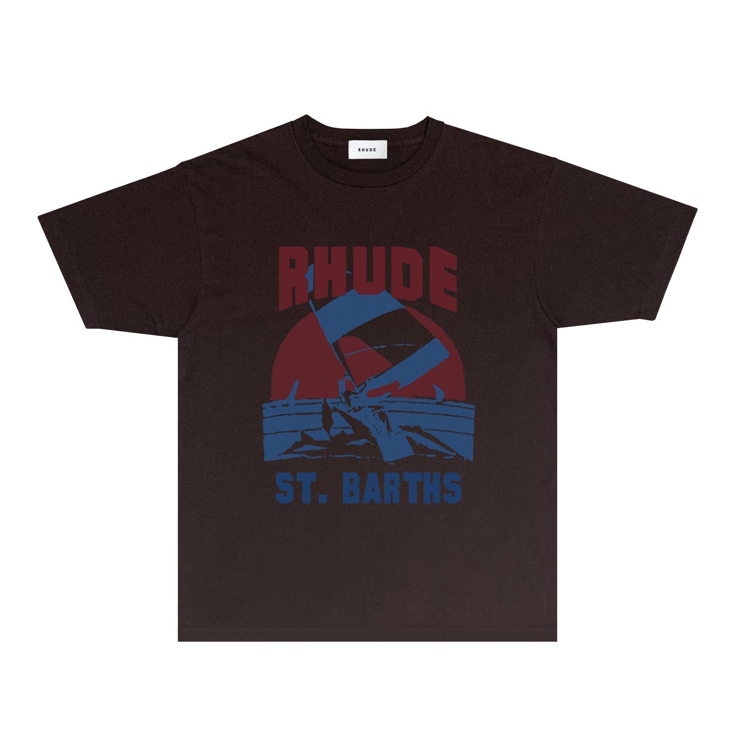 Rhude T Shirts Printed Trendy Pure Cotton