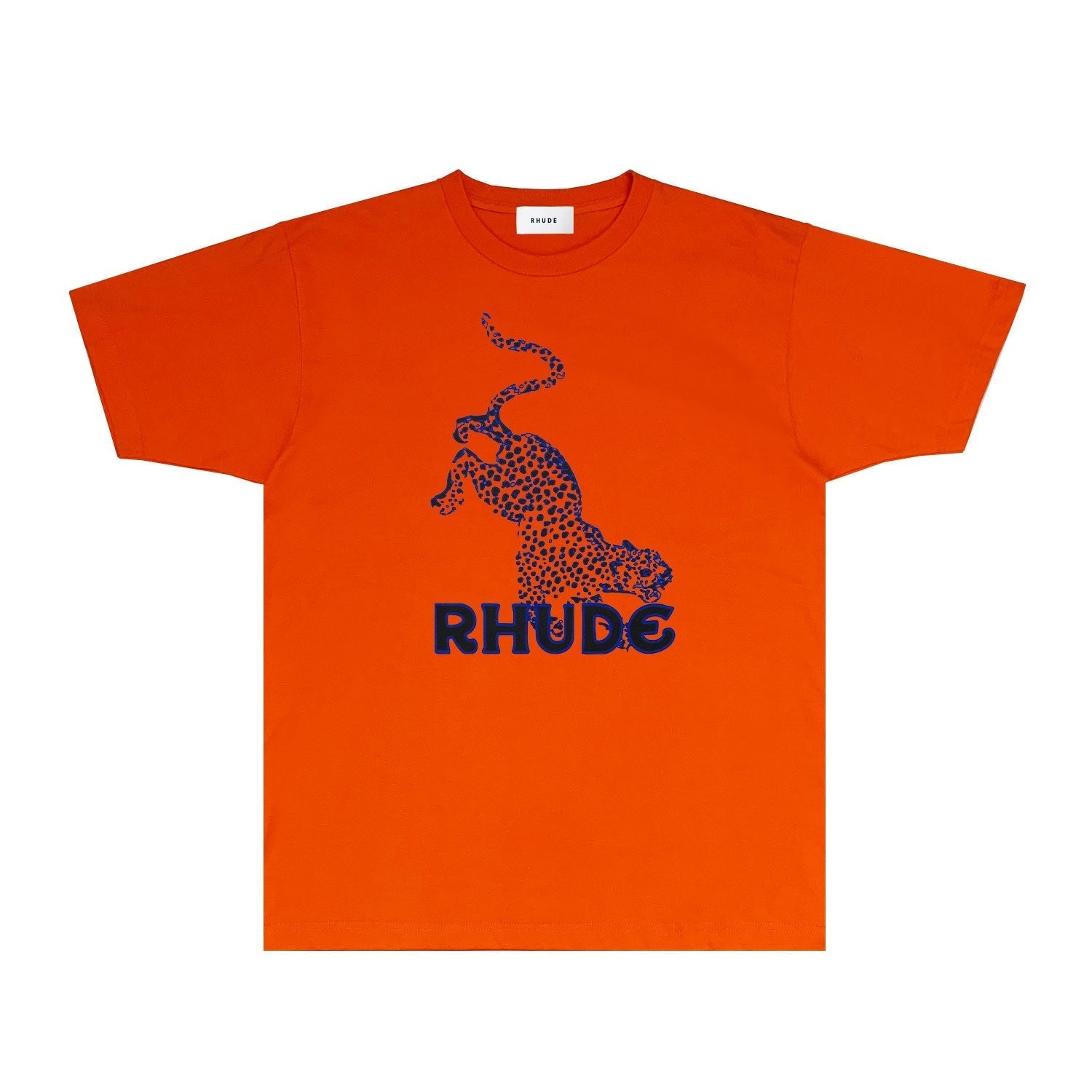 Rhude T Shirts Printed Trendy Pure Cotton