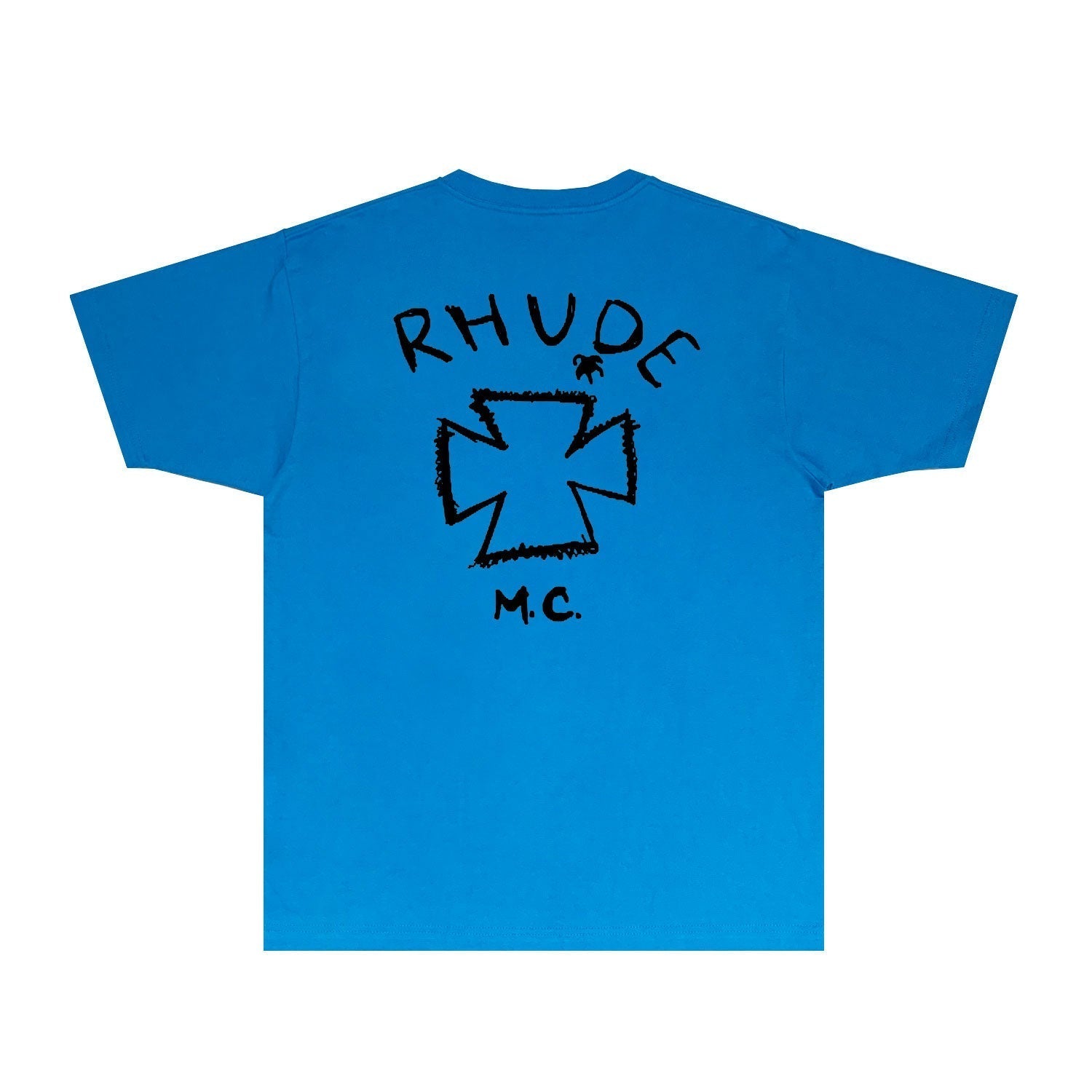 Rhude T Shirts Printed Trendy Pure Cotton