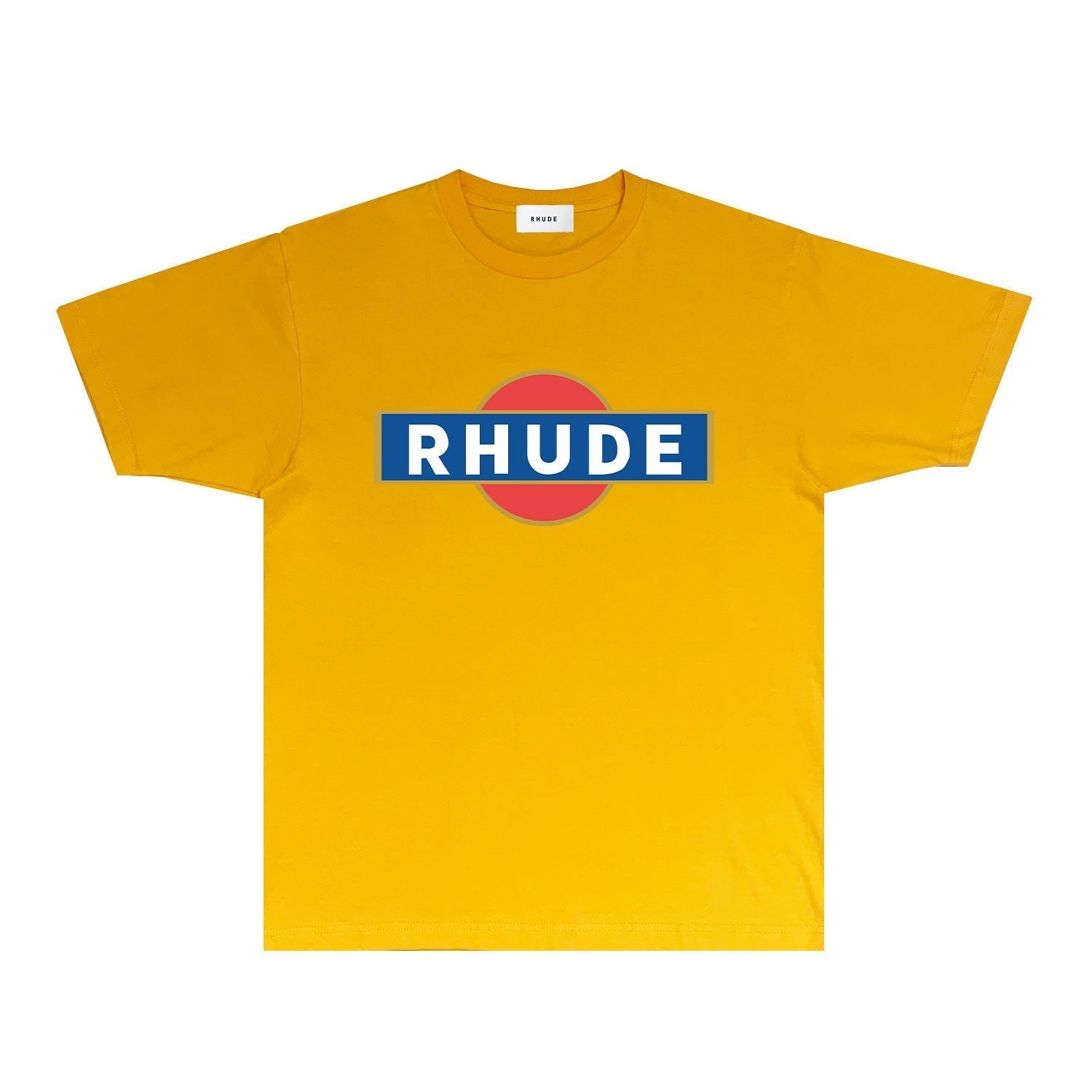 Rhude T Shirts Printed Trendy Pure Cotton
