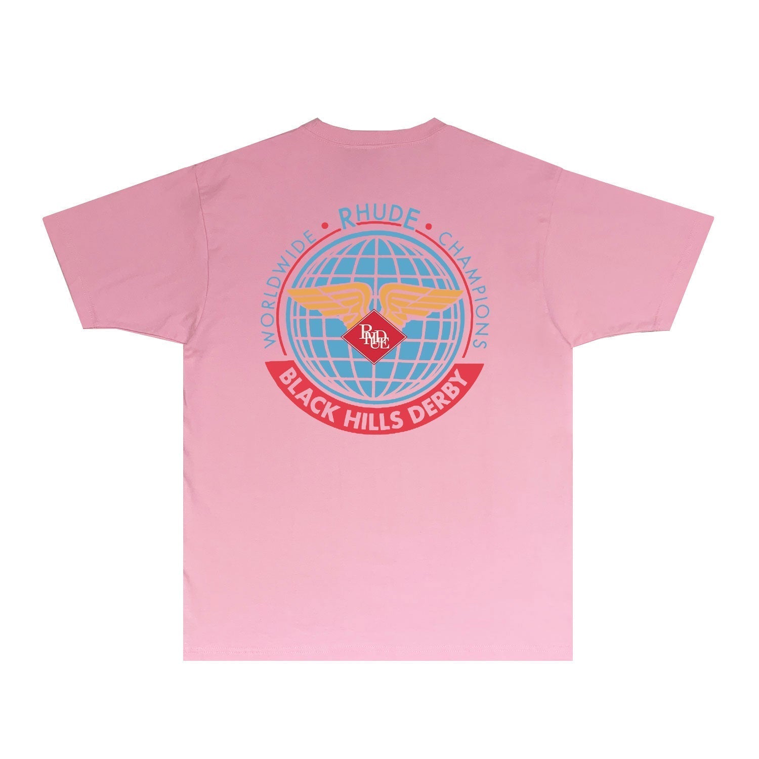 Rhude T Shirts Printed Trendy Pure Cotton