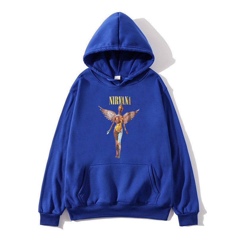 Nirvana Hoodie Ye Distressed Hoodie Sweatshirt Rock Hip Hop Men And Women