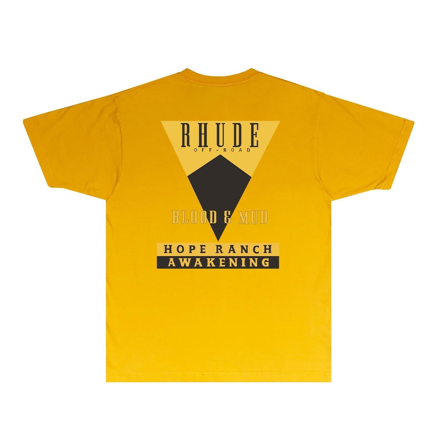 Rhude T Shirts Printed Trendy Pure Cotton