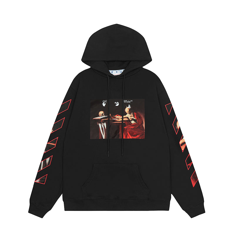OFF WHITE Hoodie Trendy Street Style Personalized Cotton