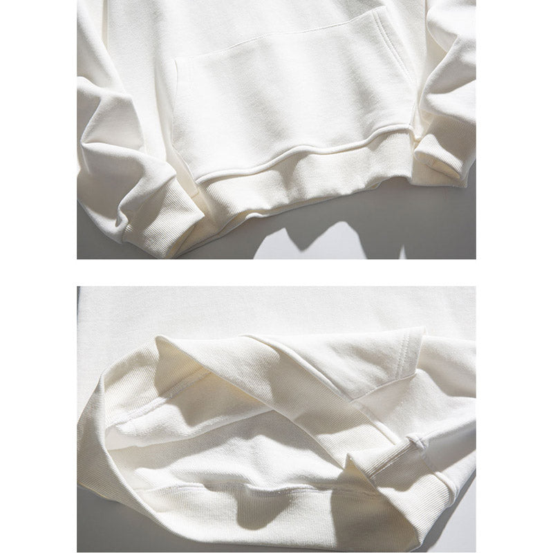 Men's Graphic Hoodies Men's Autumn Hooded Loose Casual Sweater Men