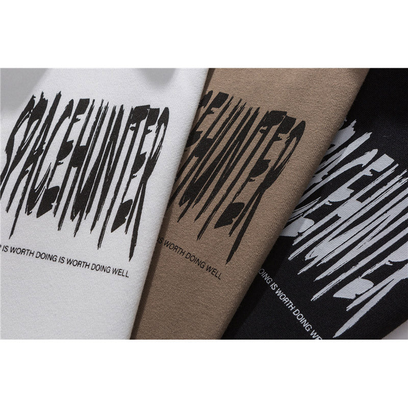 Men's Graphic Hoodies Figure Printed Hooded Long Sleeve Top Men