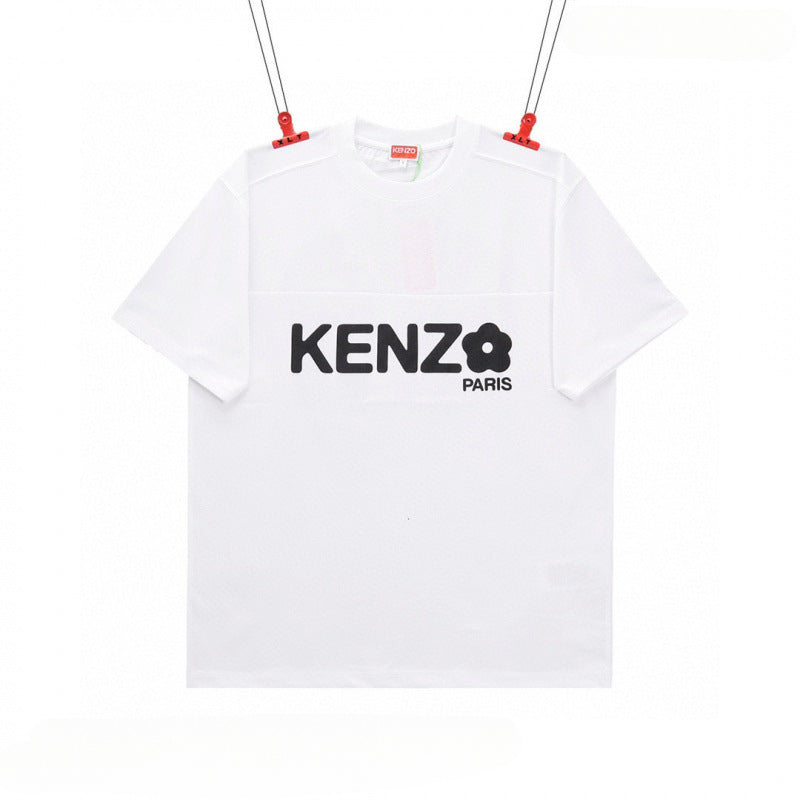 KENZO T Shirt Summer Tiger Head Casual