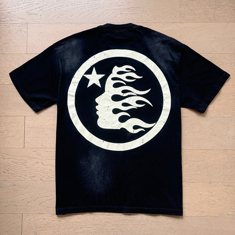 Hellstar T Shirts Washed Aging Process