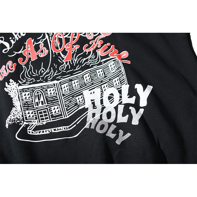 Kanye West Sunday Service Hoodie Personality Printed Hoodie Loose