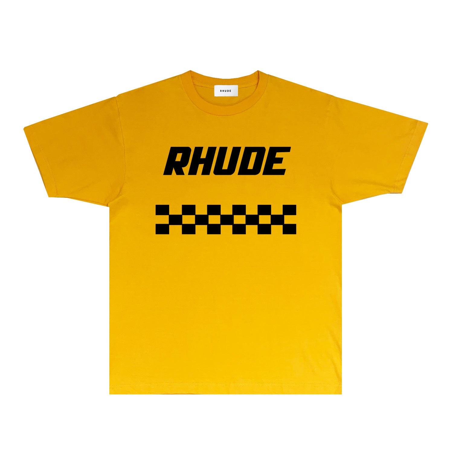 Rhude T Shirts Printed Trendy Pure Cotton