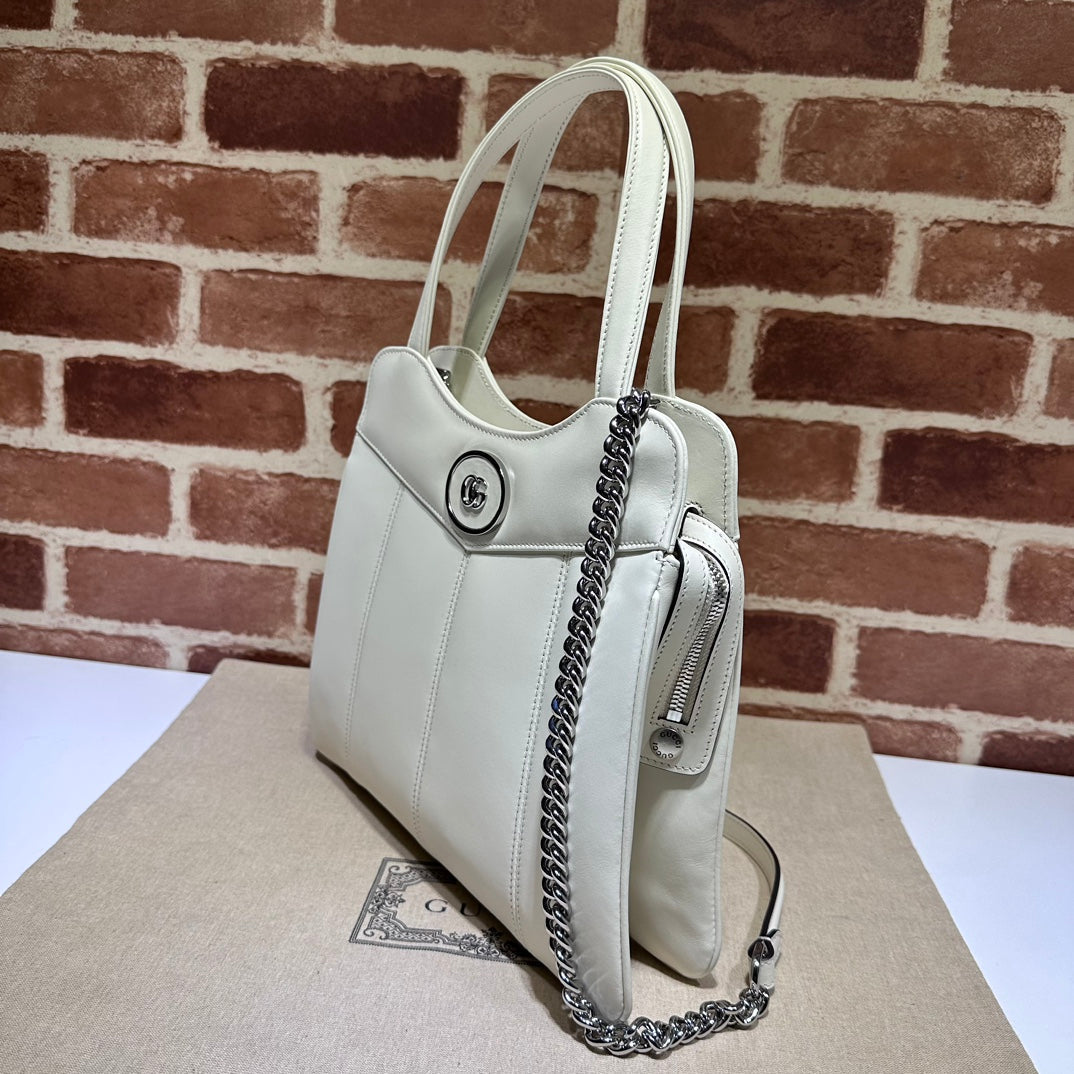 ＧＣＣＩPETITE GG SMALL TOTE BAG WHITE