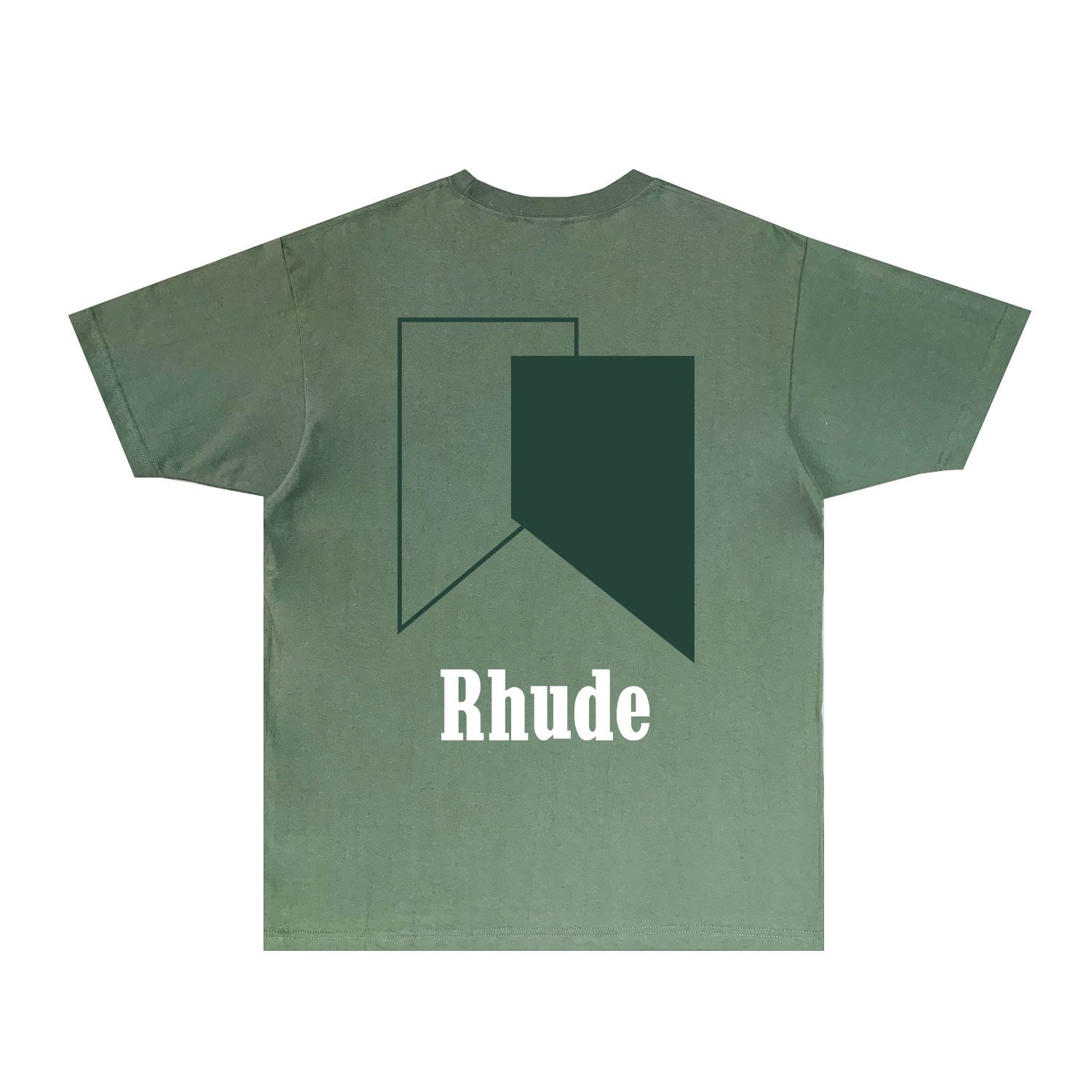 Rhude T Shirts Printed Trendy Pure Cotton