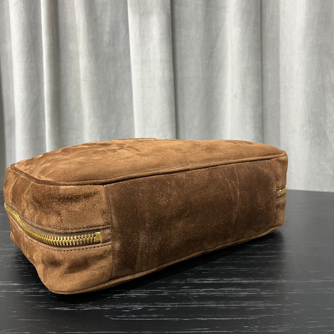 ＭＩ ＭＵ TOTE BAG IN BROWN