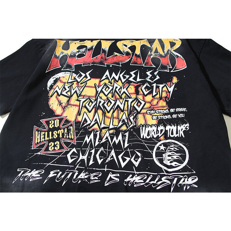 Hellstar T Shirts Retro style high street trend