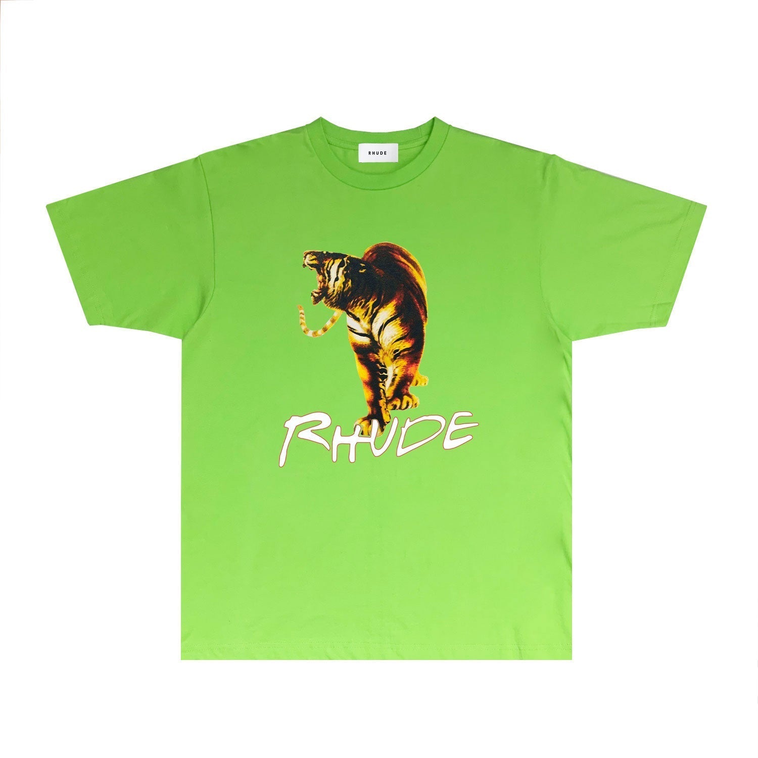 Rhude T Shirts Printed Trendy Pure Cotton