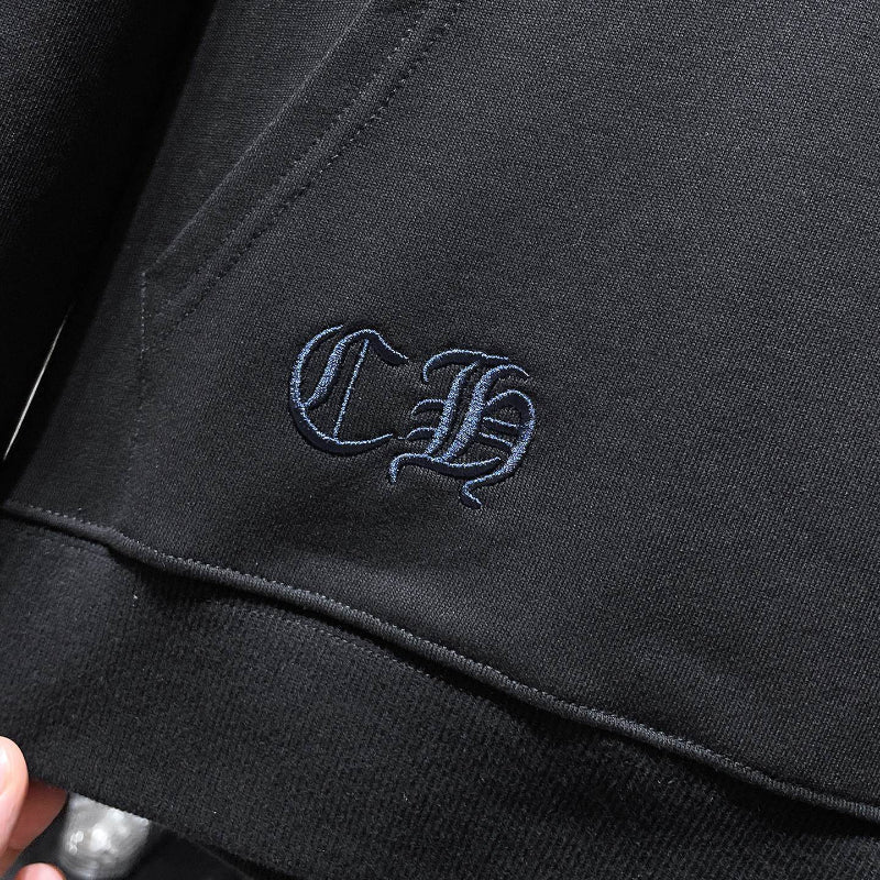 Chh Chrome Hearts Hoodie embroidered classic cross horseshoe hooded sweater