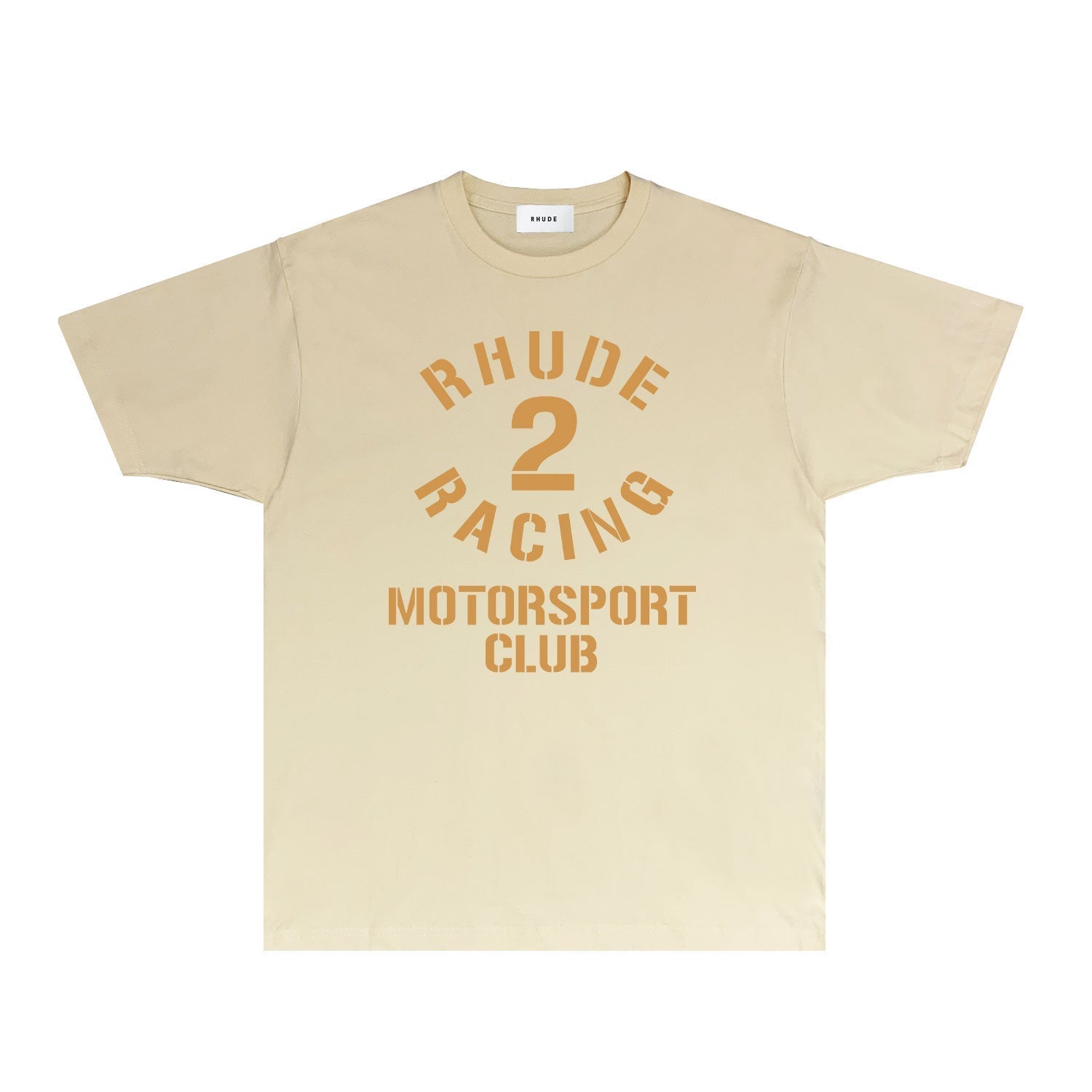Rhude T Shirts Printed Trendy Pure Cotton