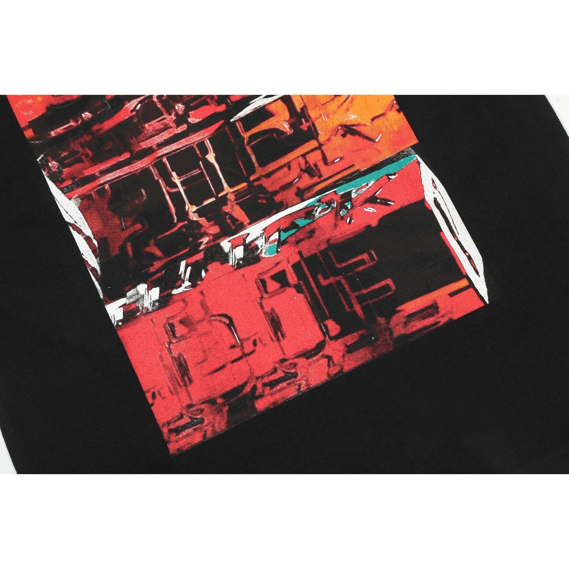 Vlone T Shirt Spring Summer Rivet Letter Crew Neck