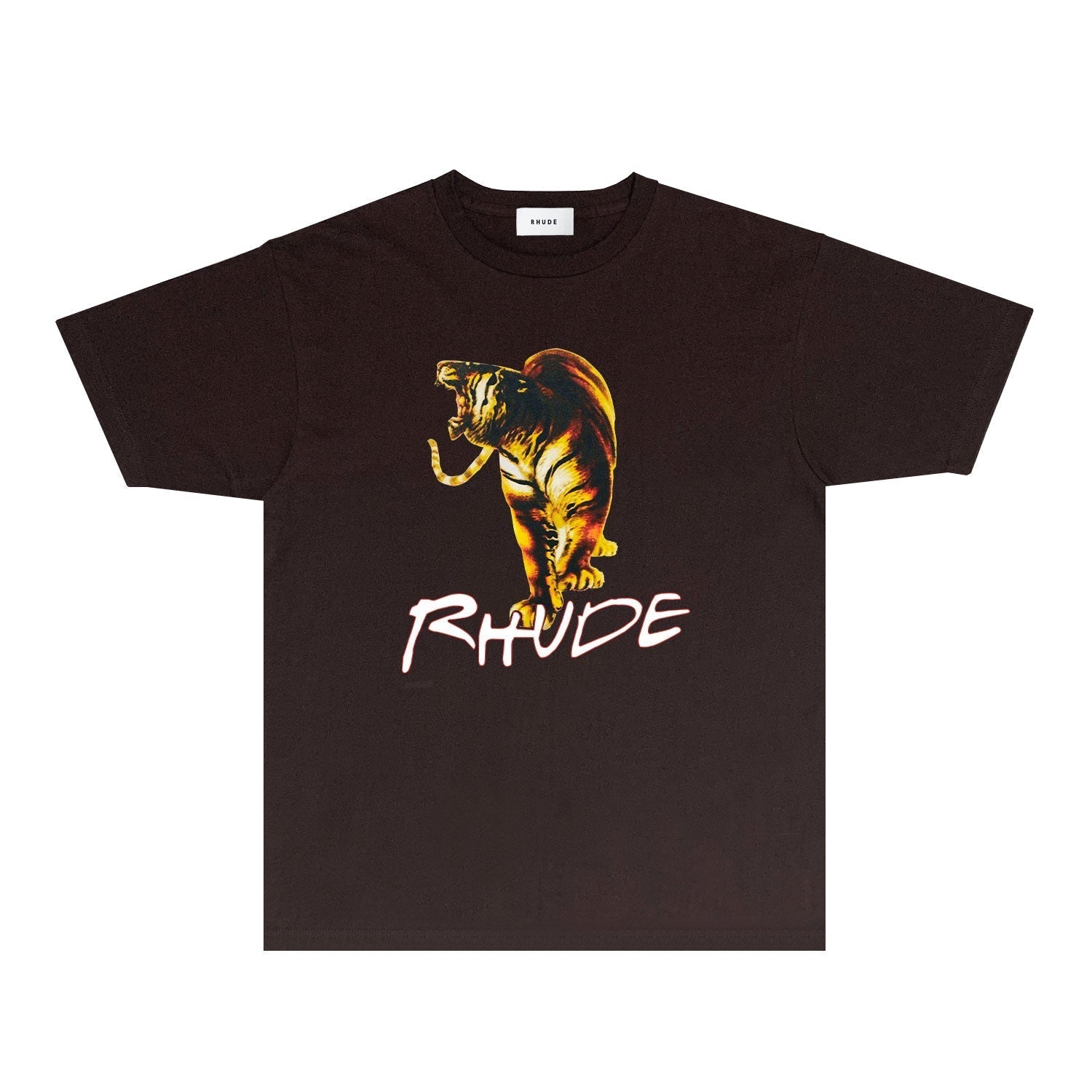 Rhude T Shirts Printed Trendy Pure Cotton