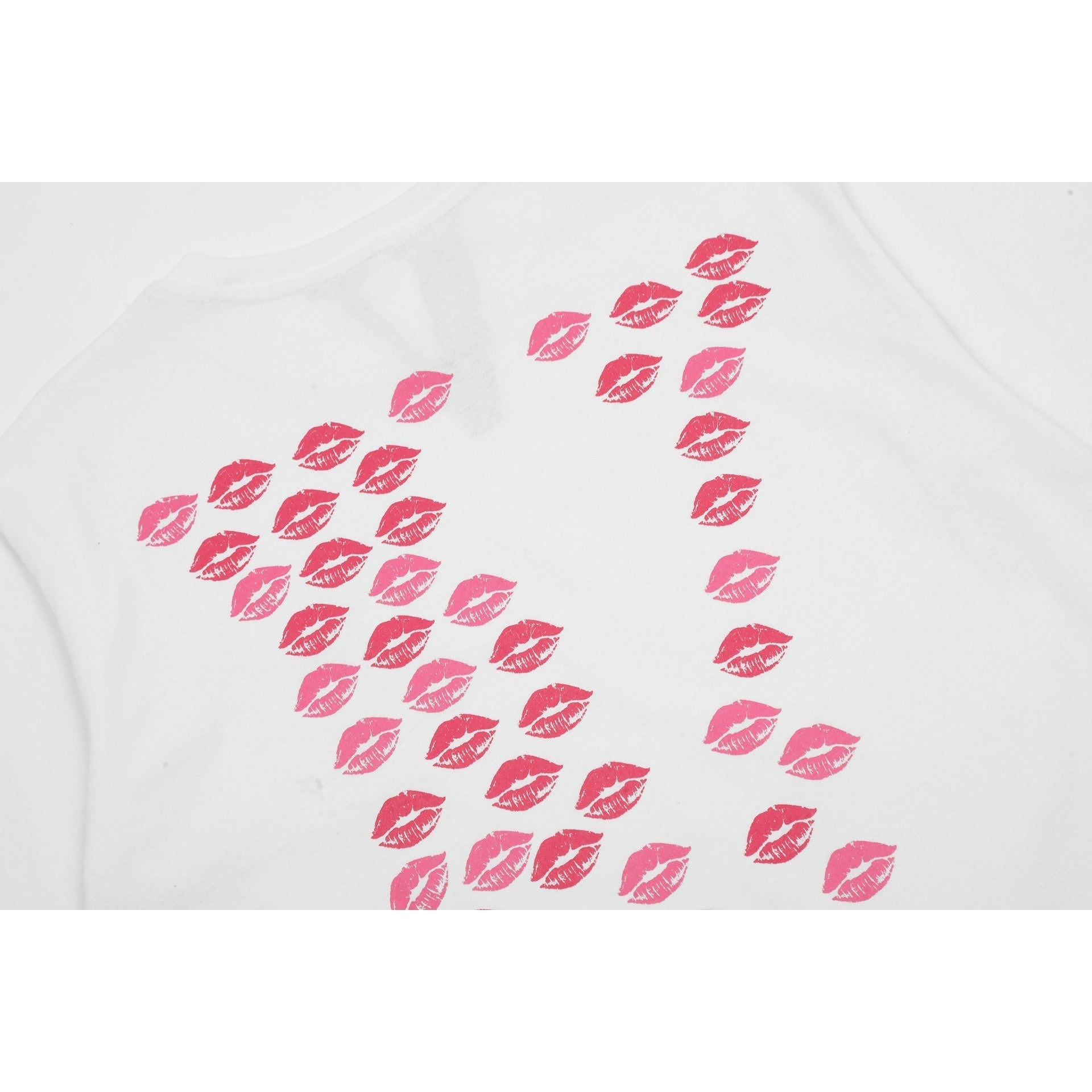 Vlone T Shirt Spring Summer Red Lip Pattern