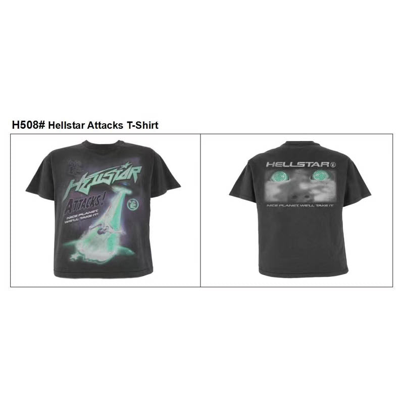 Hellstar T Shirt Print Loose