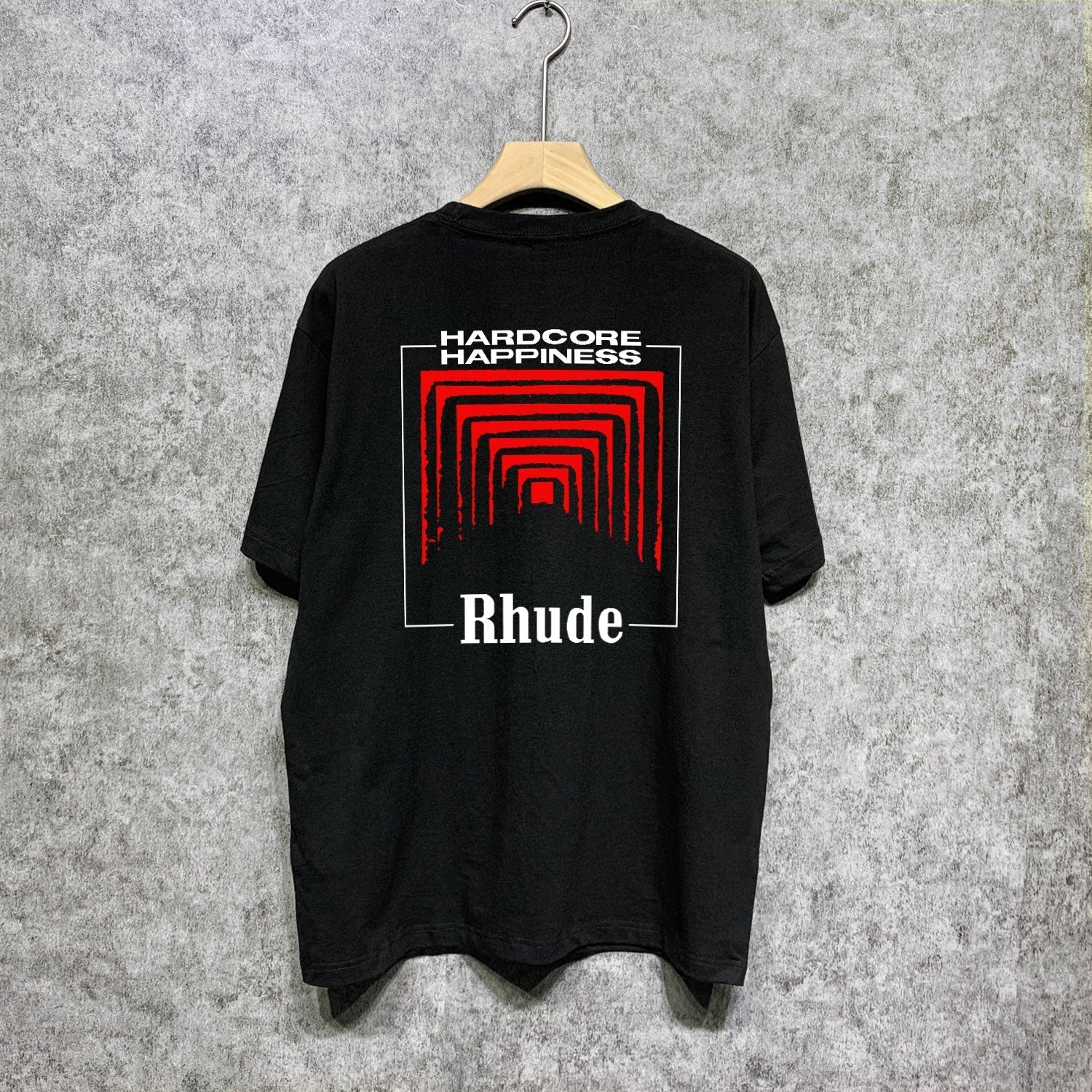 Rhude T Shirts Printed Trendy Pure Cotton