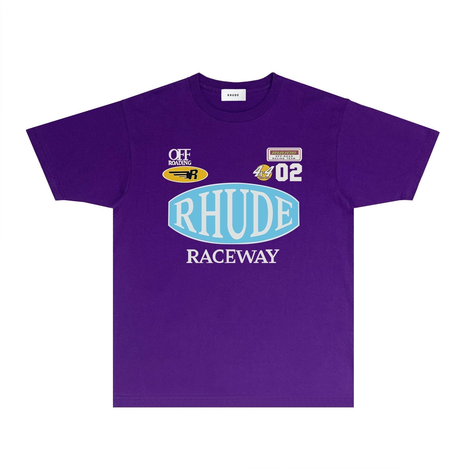 Rhude T Shirts Printed Trendy Pure Cotton