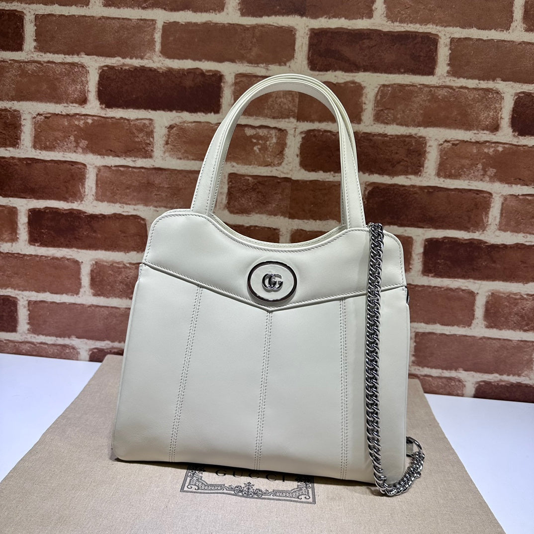 ＧＣＣＩPETITE GG SMALL TOTE BAG WHITE