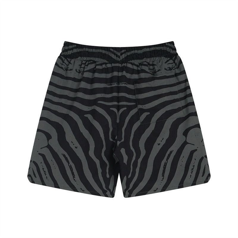 Rhude T Shirt Zebra Letter Embroidery Casual Short Sleeve Shirt, Shorts