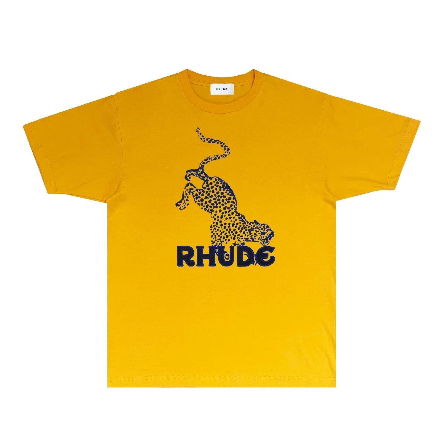Rhude T Shirts Printed Trendy Pure Cotton