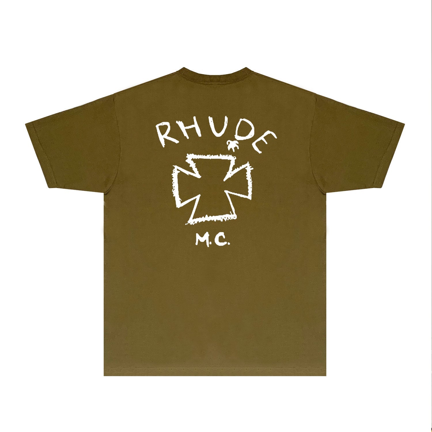Rhude T Shirts Printed Trendy Pure Cotton