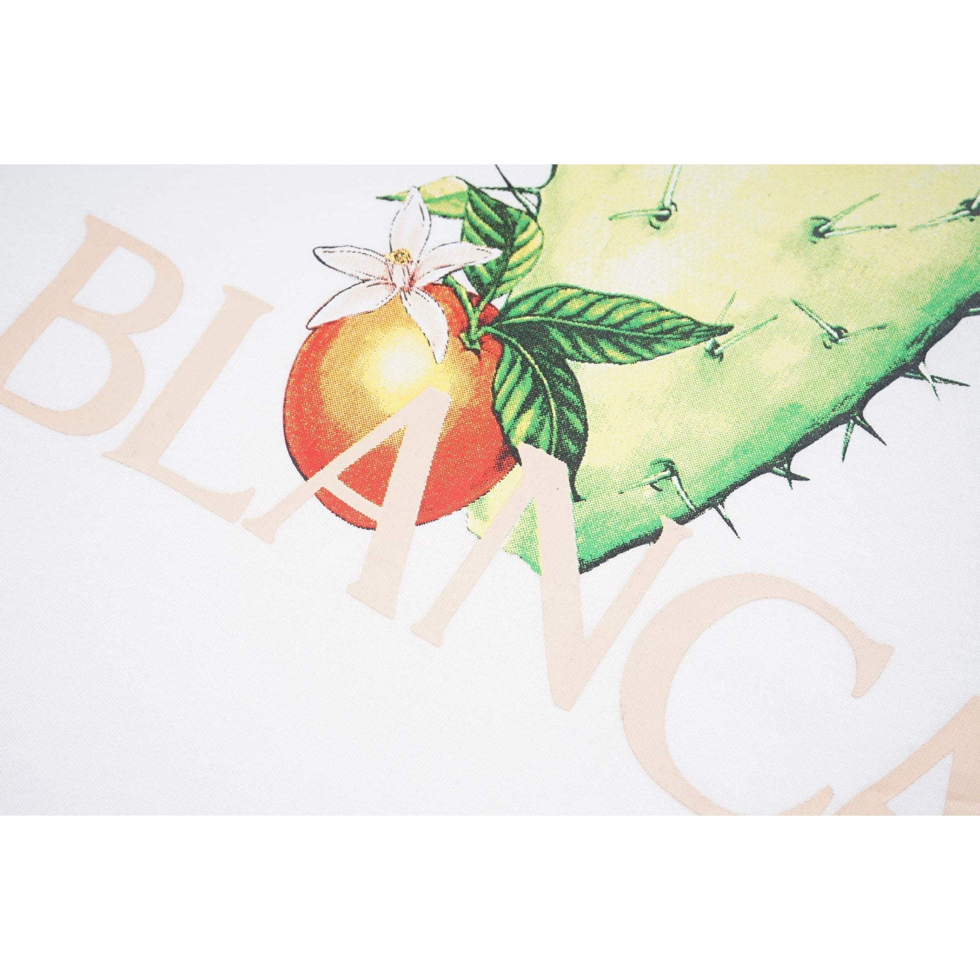 Casablanca T Shirts Cactus Print Loose Cotton Tee