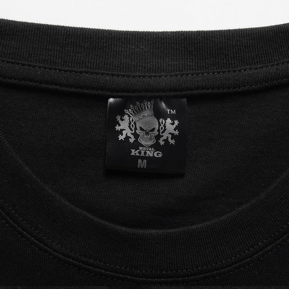 Nirvana T Shirt Smiley Face Pattern Punk Rock Crew Neck