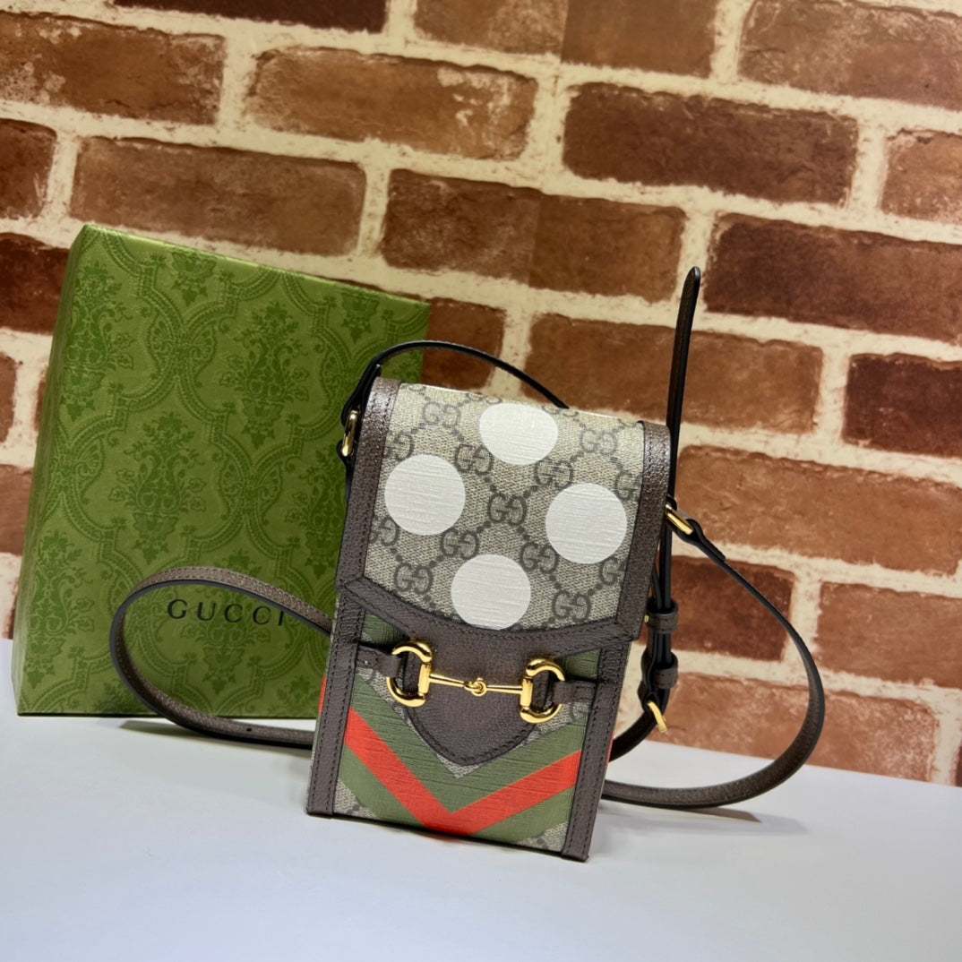 ＧＣＣＩJUMBO GG HORSEBIT 1955 MINI BAG