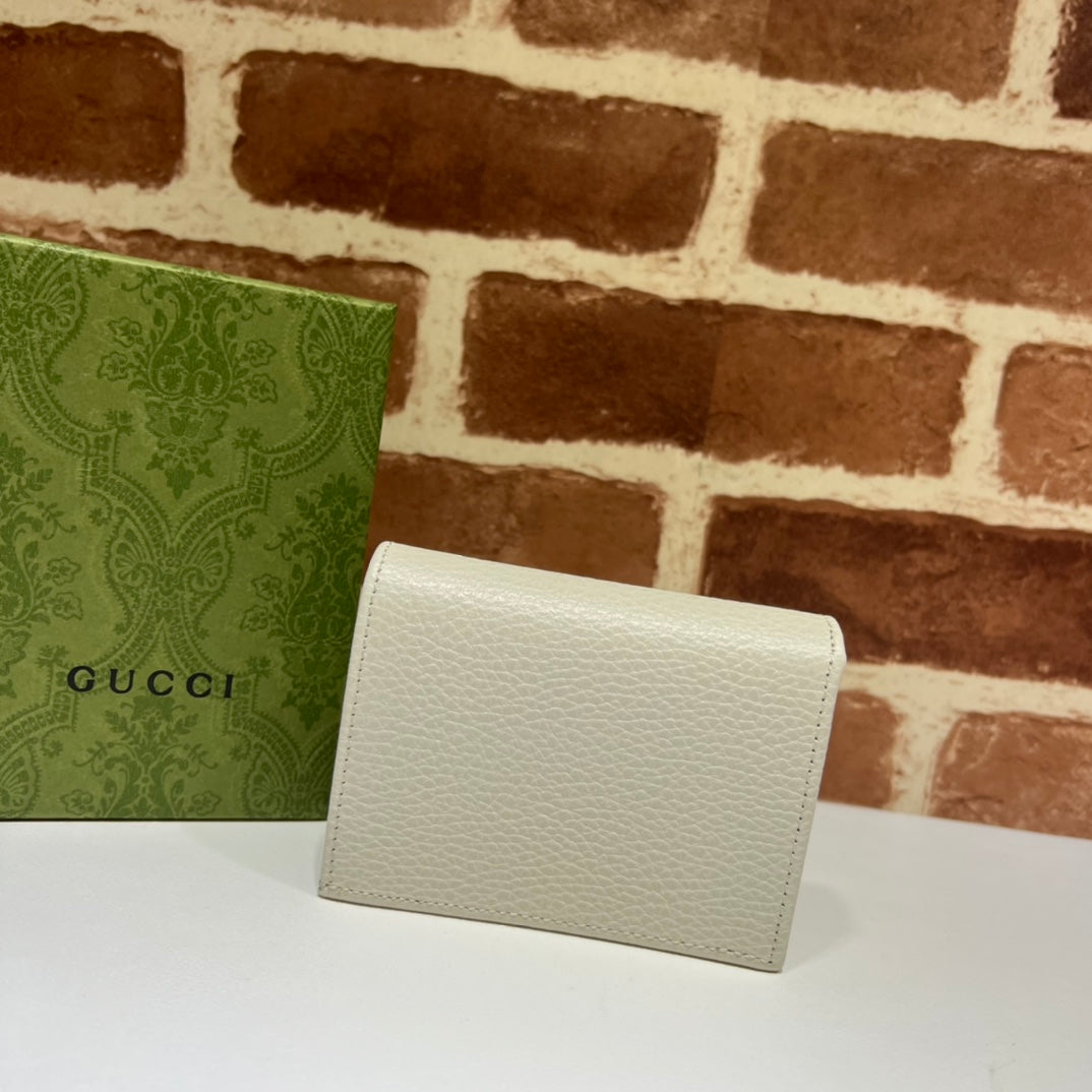 ＧＣＣＩGG MARMONT CARD CASE WALLET WHITE