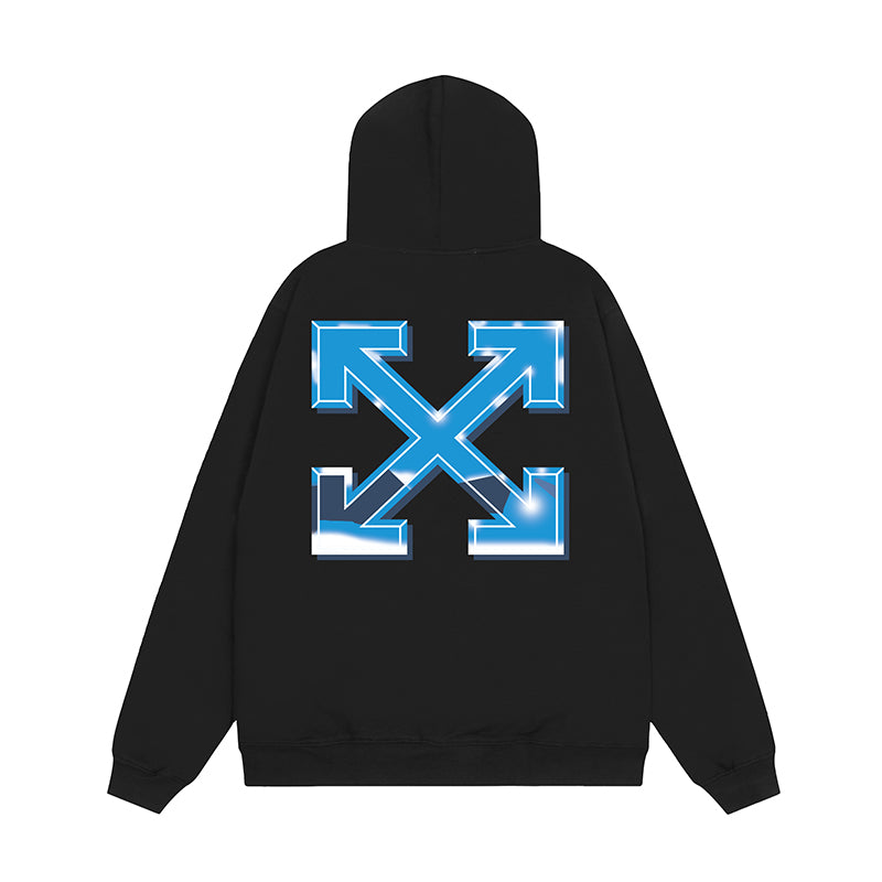 OFF WHITE Hoodie Trendy Street Style Personalized Cotton