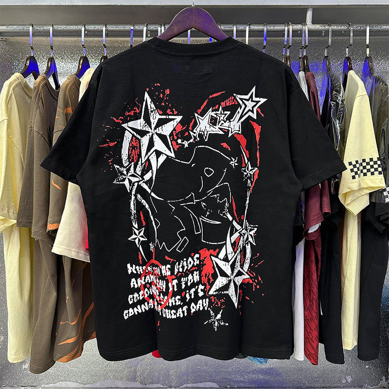 T Shirts Retro abstract print