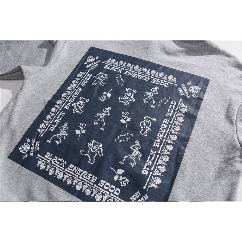 Men's Graphic Hoodies Men's Hooded Sweater Printed