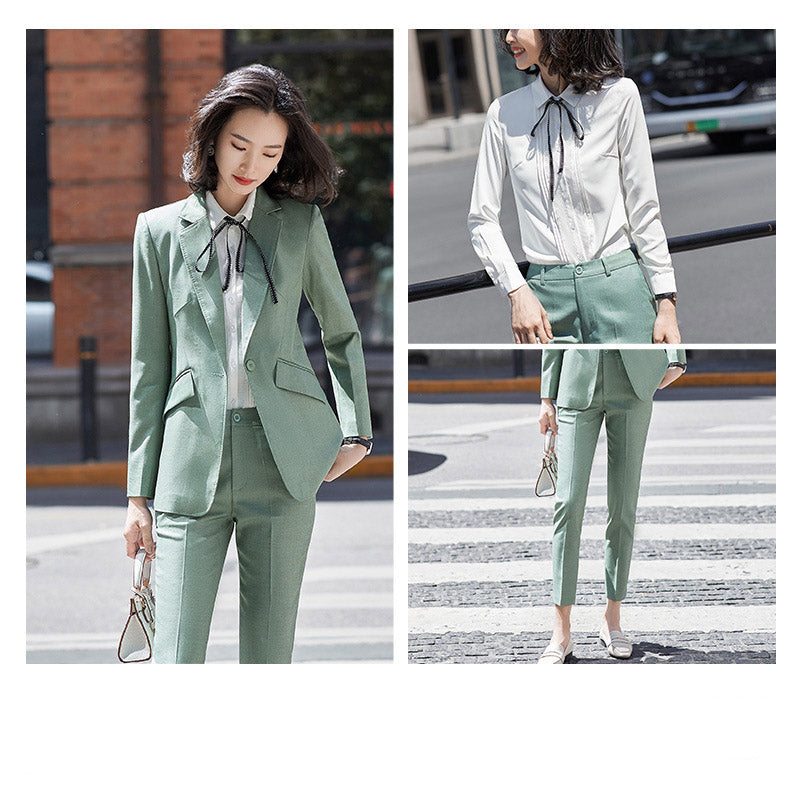 Interview Suit Women's Suit Jacket Women's Fashion Two-Piece Suit Fashion