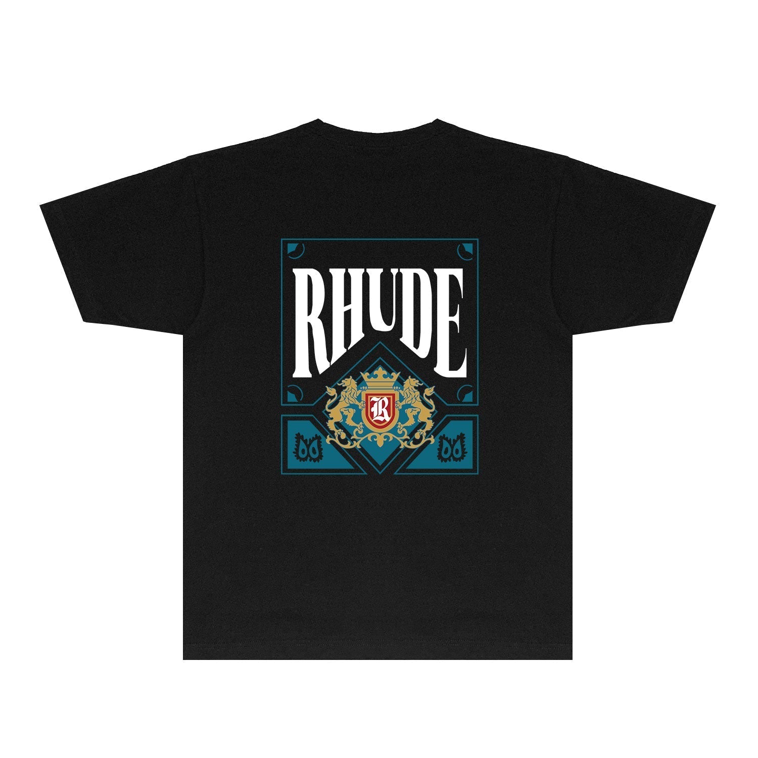 Rhude T Shirts Printed Trendy Pure Cotton