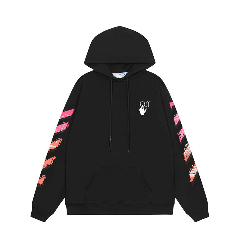 OFF WHITE Hoodie Trendy Street Style Personalized Cotton