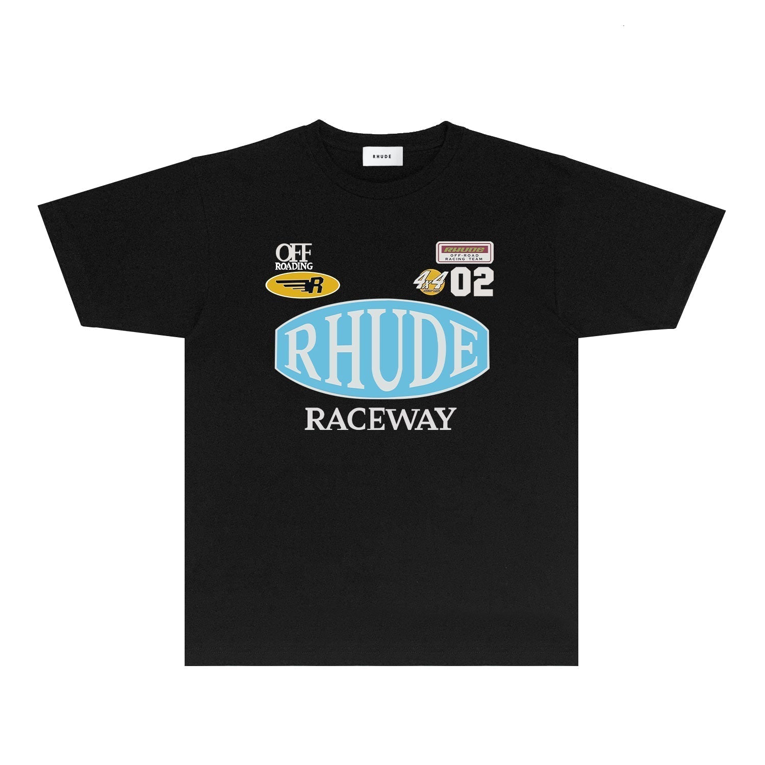 Rhude T Shirts Printed Trendy Pure Cotton