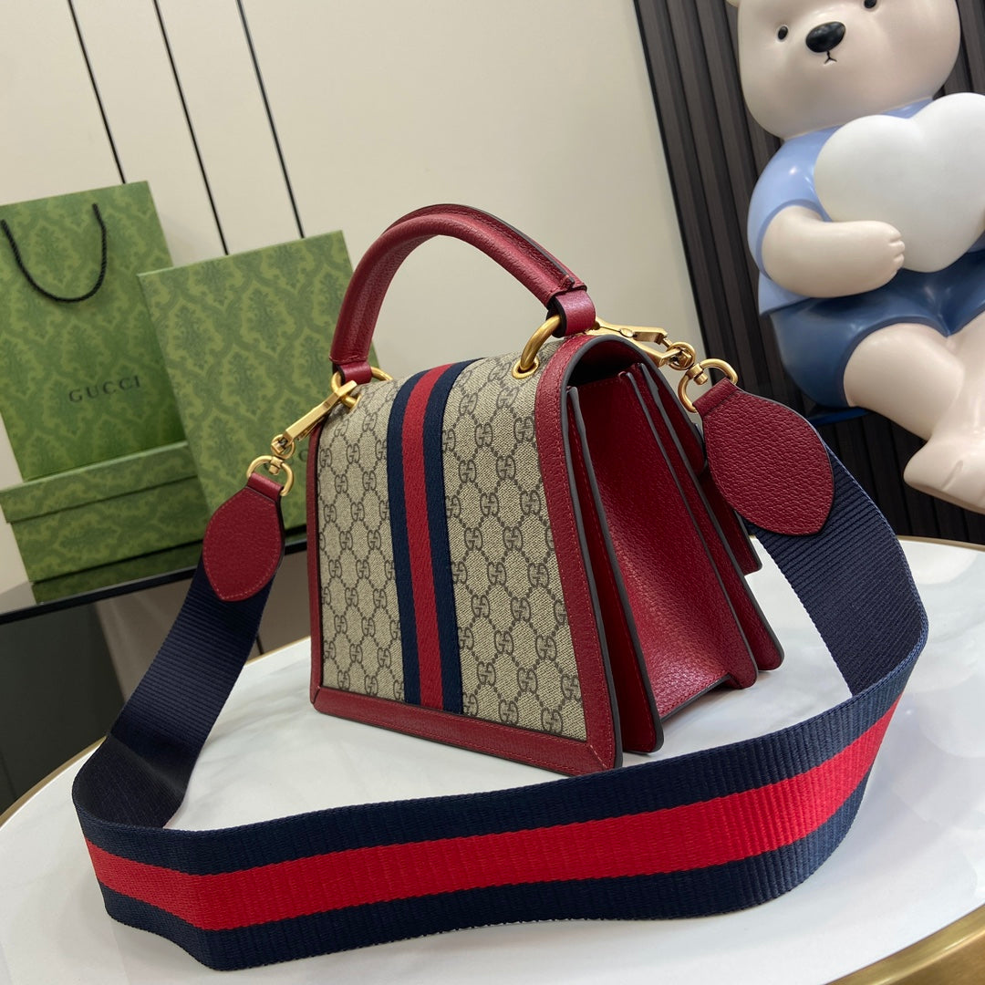 ＧＣＣＩGG QUEEN MARGARET  WOMEN HANDBAG RED