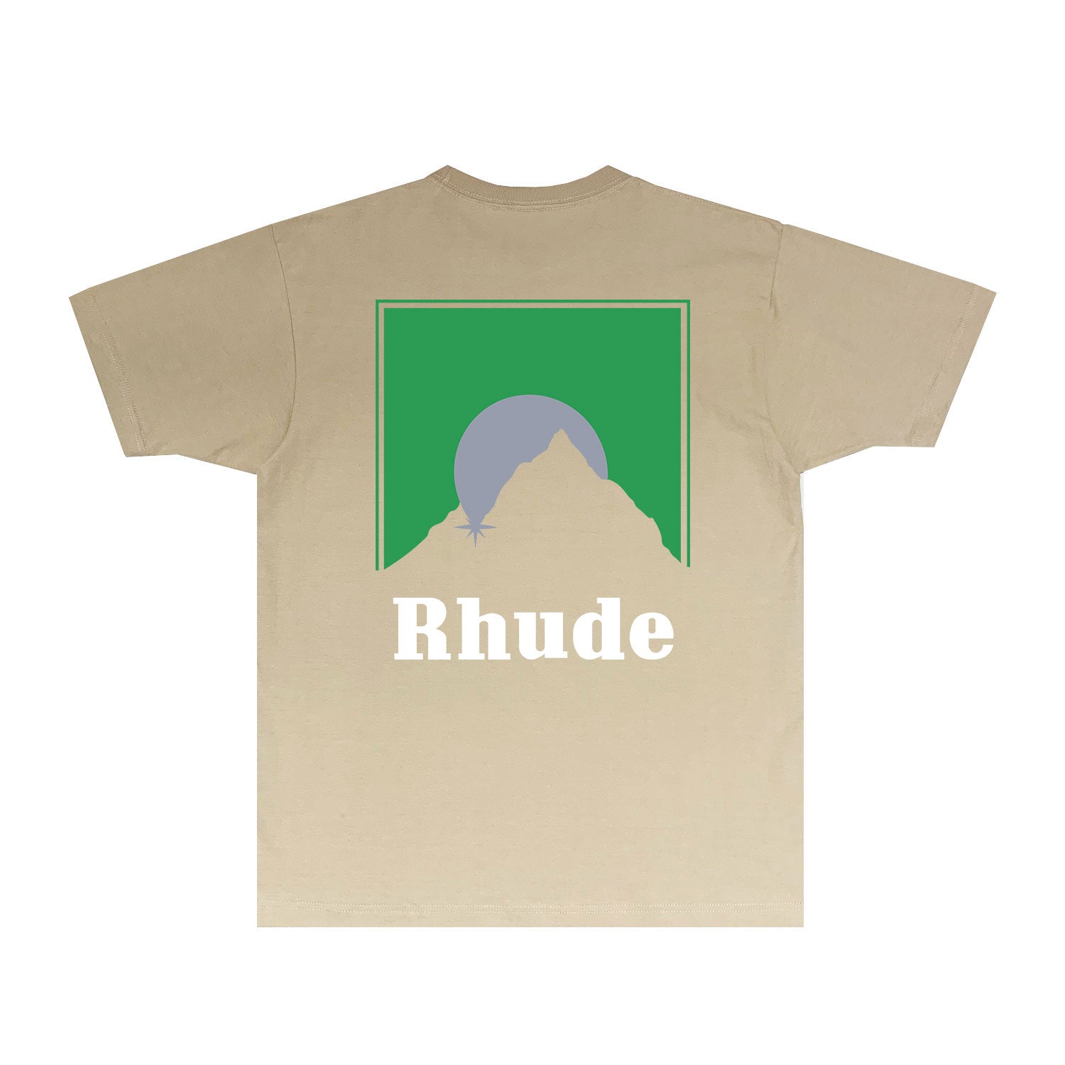 Rhude T Shirts Printed Trendy Pure Cotton