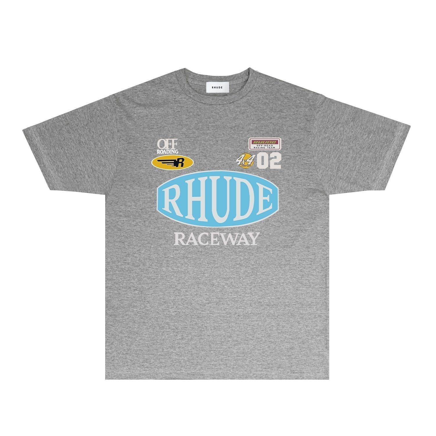 Rhude T Shirts Printed Trendy Pure Cotton