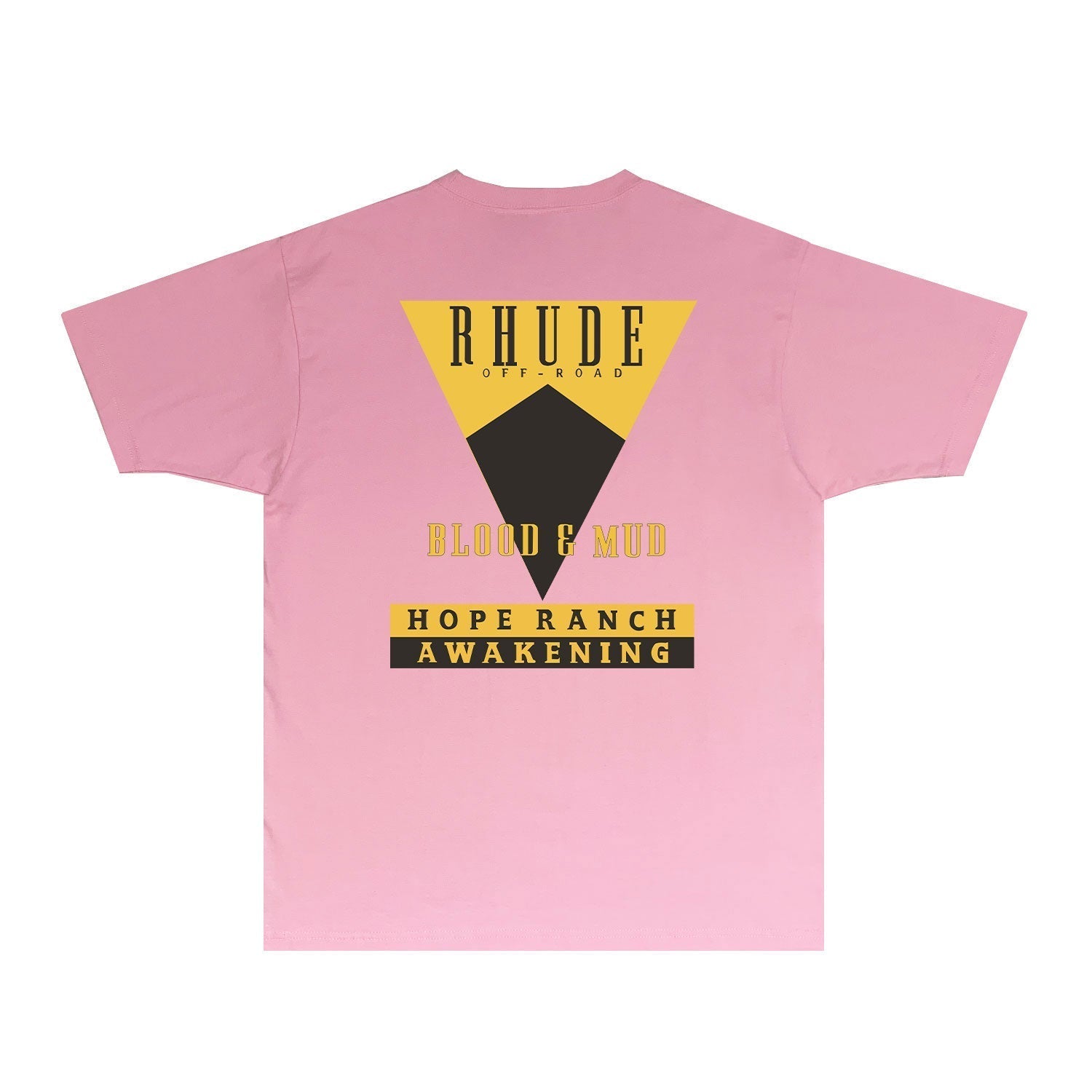 Rhude T Shirts Printed Trendy Pure Cotton