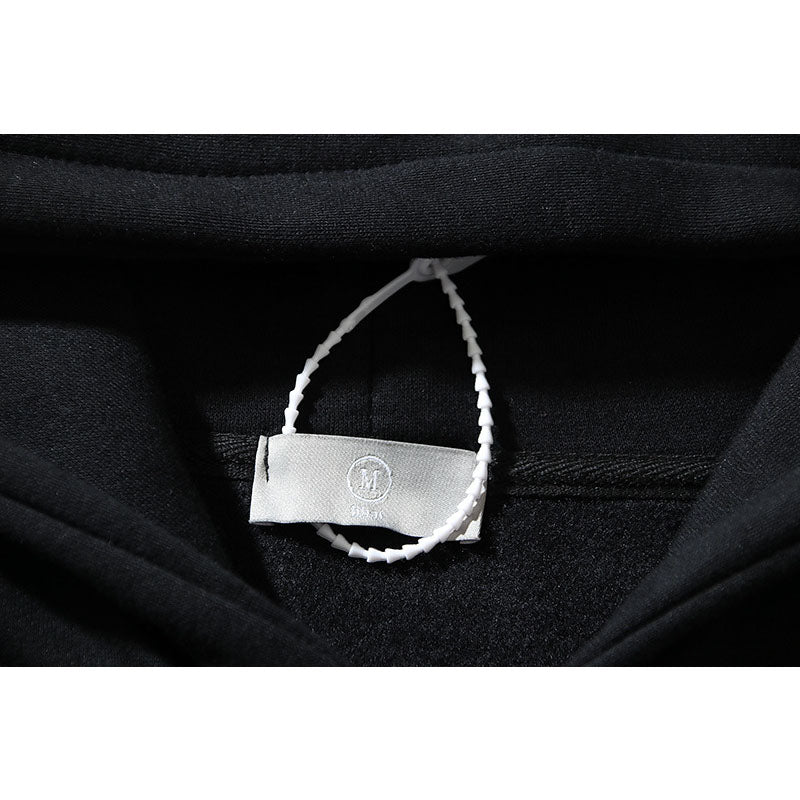 Kanye West Sunday Service Hoodie Autumn And Winter Embroidery L Couple Loose-Fitting Hoodie Fleece Lined