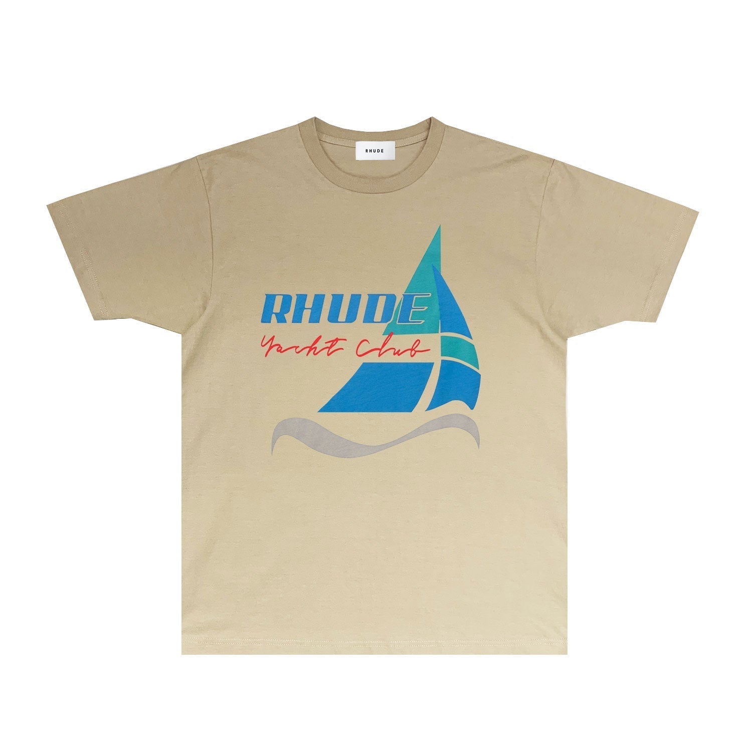 Rhude T Shirts Printed Trendy Pure Cotton